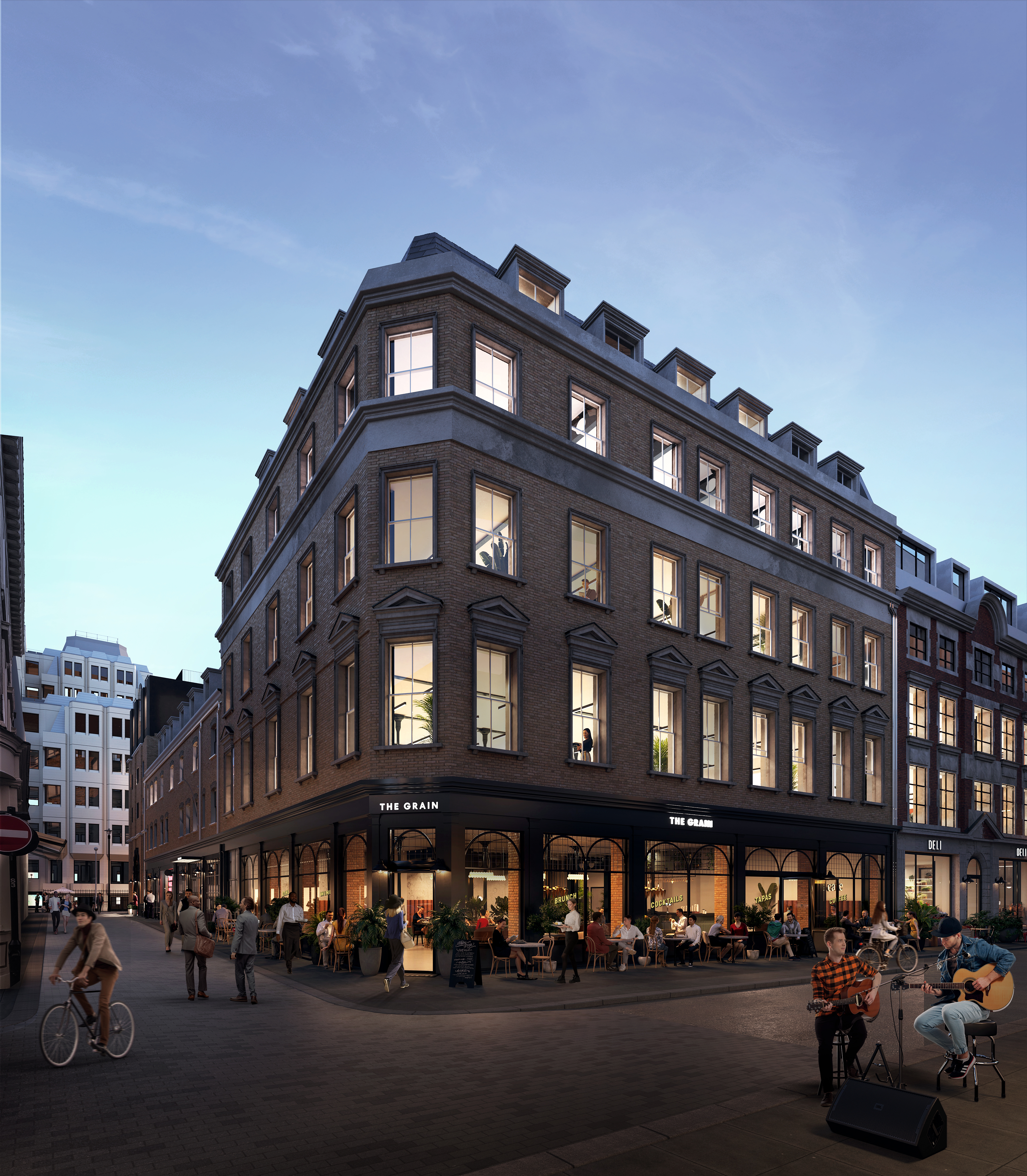 The Grain House in Covent Garden is targeting BREEAM Excellent