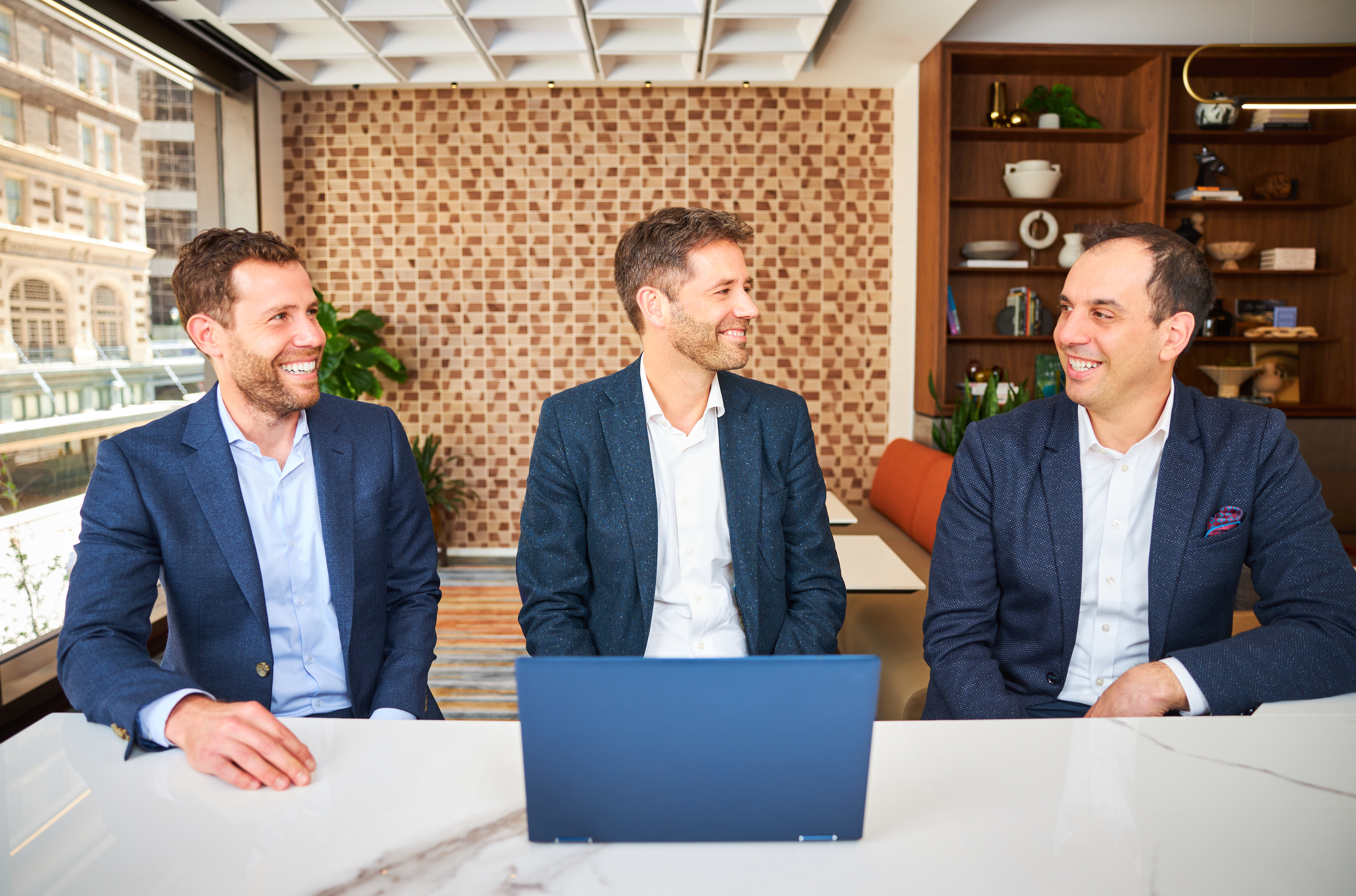 From left to right: Adam Slakman (Vice President Global ESG), Peter Epping (Global Head of ESG), and Mike Izzo (Vice President Carbon Strategy)