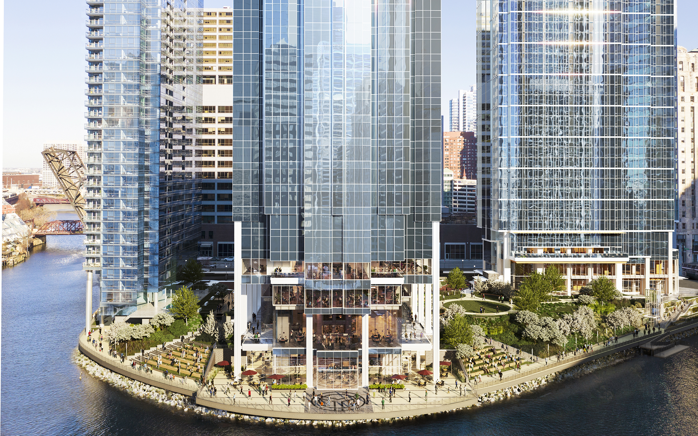 Redefining legacy in Chicago hot spot on the river: Wolf Point